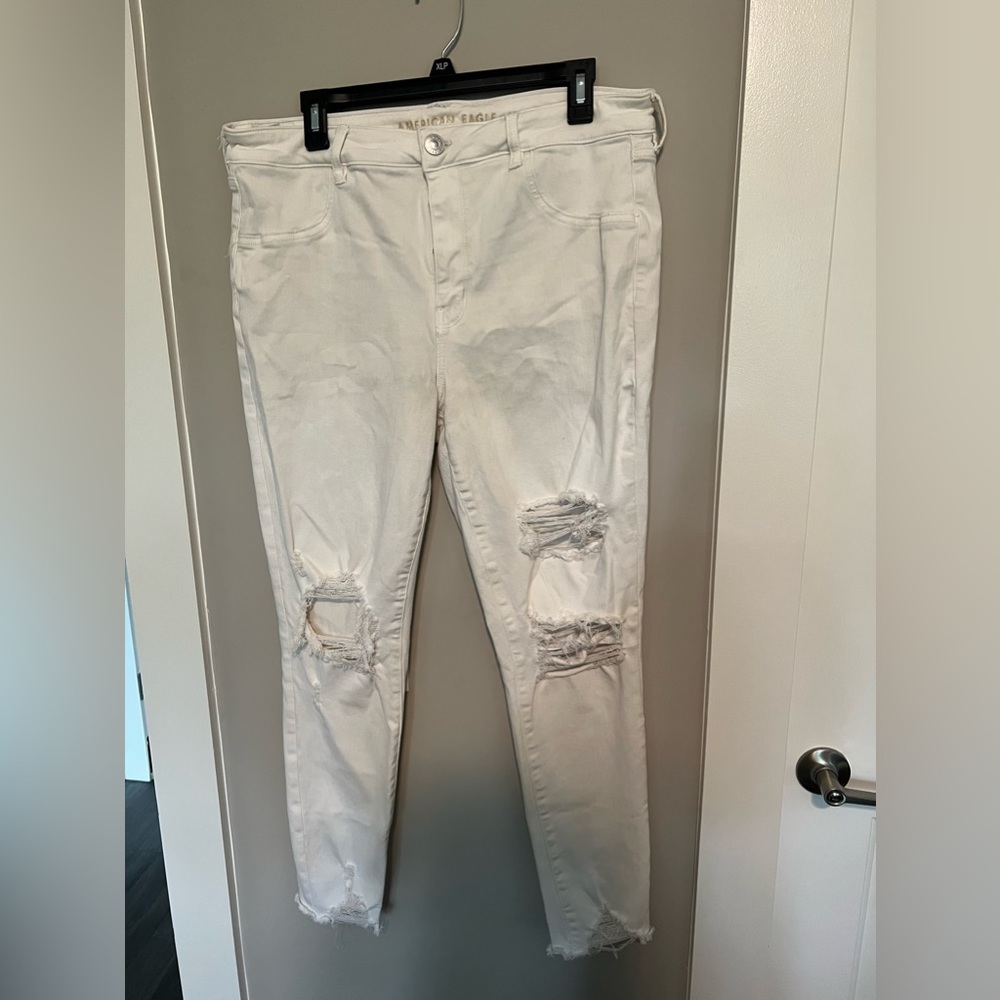 American Eagle ripped jeans